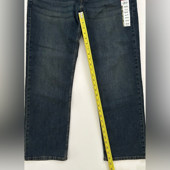 NWT Levi's Strauss Signature Straight leg Relaxed Blue Jeans Ultimate Flex 36x30 - Picture 14 of 14